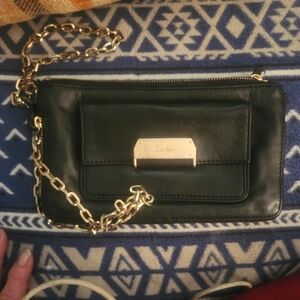 Cole Haan small chain crossbody clutch